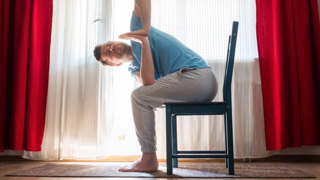 Chair yoga for weight loss