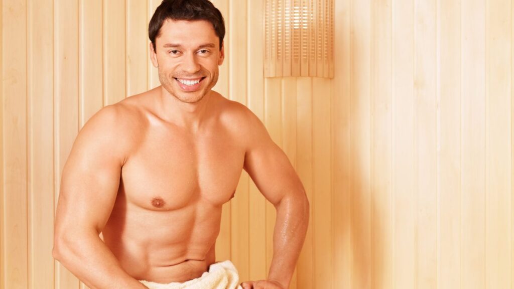Sauna after workout
