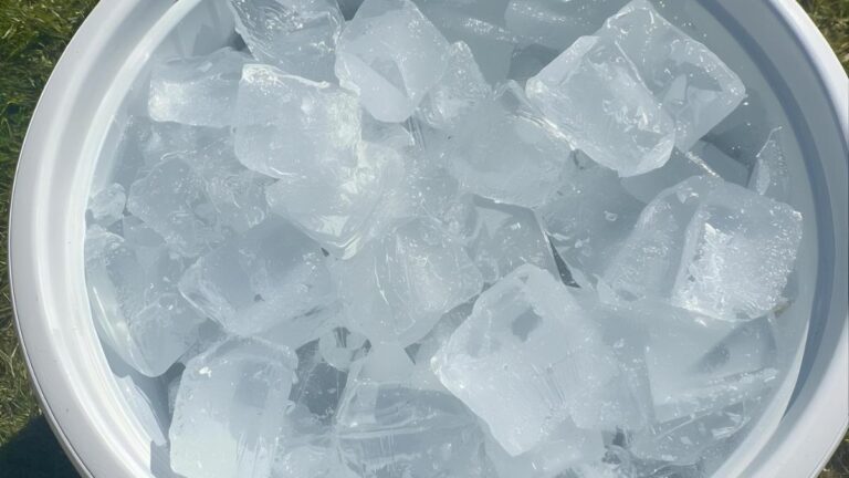 How much ice for ice bath