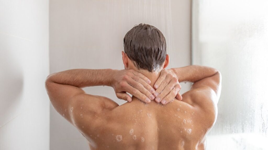 Can I take hot shower after ice bath