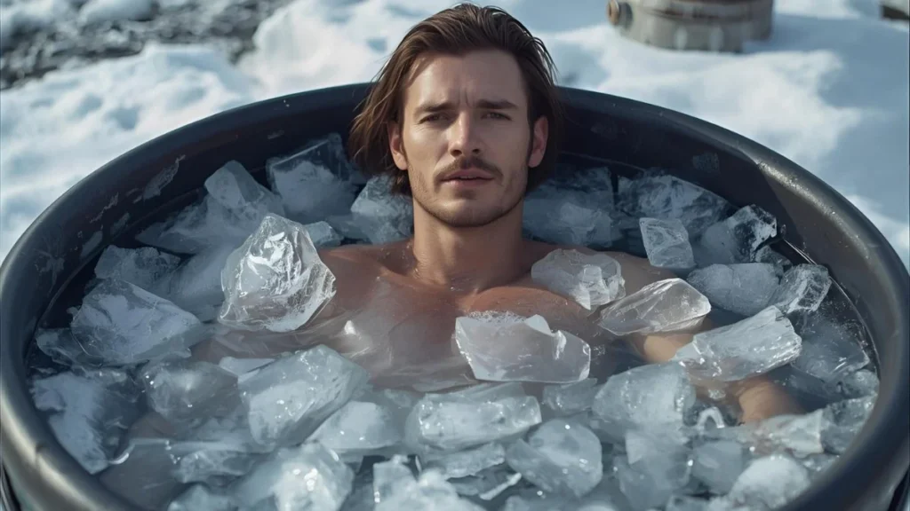 How many calories does an ice bath burn