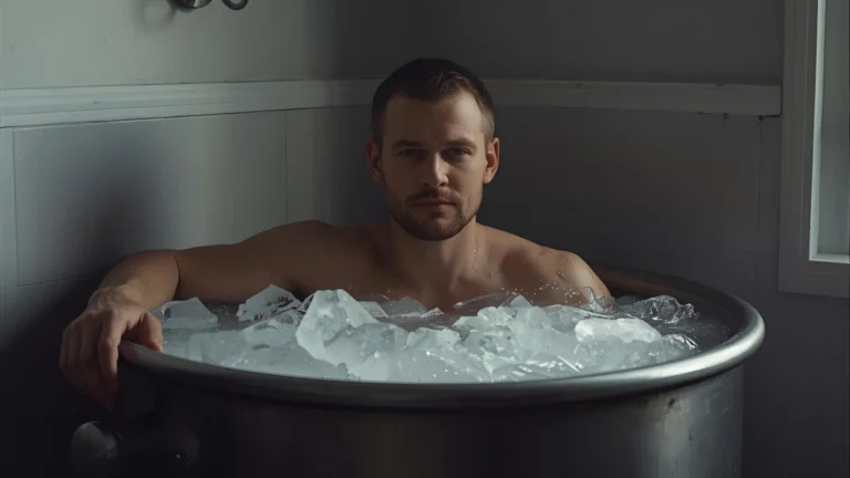 How to do an ice bath at home