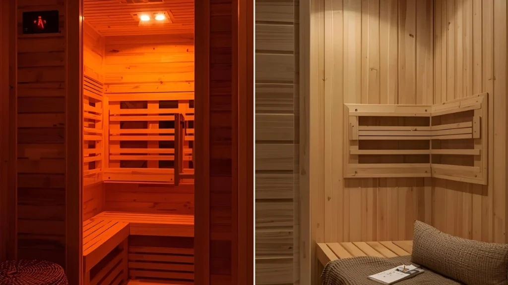 Infrared vs. traditional sauna