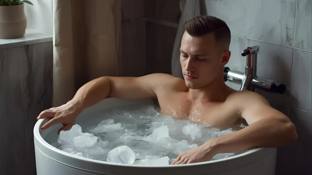 What you need for ice bath at home